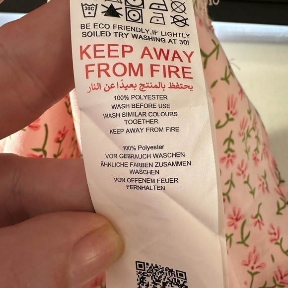 Missguided Dress Womens 8 Floral Mini Cottagecore Coquette Short Sleeve NWT - Picture 8 of 9